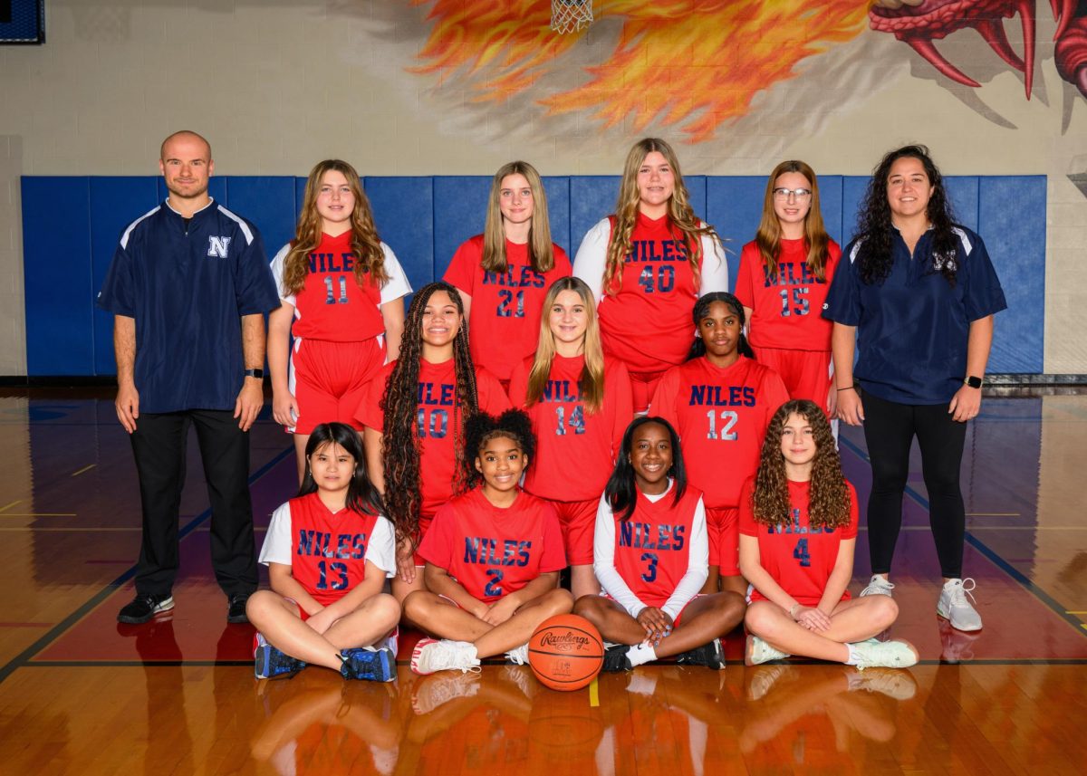 Check out our eighth grade girls basketball!